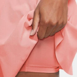 Nike Women's Dri-FIT Club Tennis Skirt (Bleached Coral) -Racquet Guys Sports DB5935 697 PHSYM002 3144