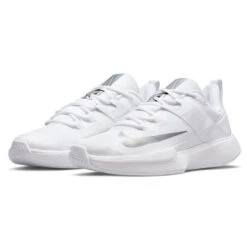 Nike Vapor Lite Women's Tennis Shoe (White/Silver) -Racquet Guys Sports DC3431 133 PHCFH001 3144