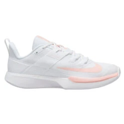 Nike Vapor Lite Women's Tennis Shoe (White/Bleached Coral)