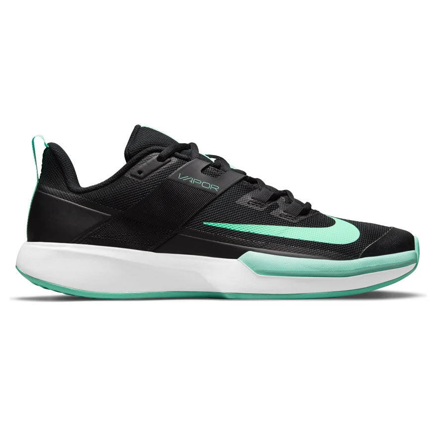 Nike Vapor Lite Men's Tennis Shoe (Black/Green/White)