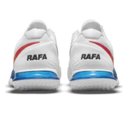 Nike Zoom Vapor Cage 4 Rafa Men's Tennis Shoe (White/Red/Blue) -Racquet Guys Sports DD1579 113 PHCBH000 3144