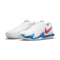 Nike Zoom Vapor Cage 4 Rafa Men's Tennis Shoe (White/Red/Blue) -Racquet Guys Sports DD1579 113 PHCFH001 3144