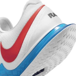 Nike Zoom Vapor Cage 4 Rafa Men's Tennis Shoe (White/Red/Blue) -Racquet Guys Sports DD1579 113 PHSYD002 3144