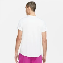 Nike Men's Dri-FIT Advantage Top (White/Back) -Racquet Guys Sports DD8317 100 PHSBM001 3144