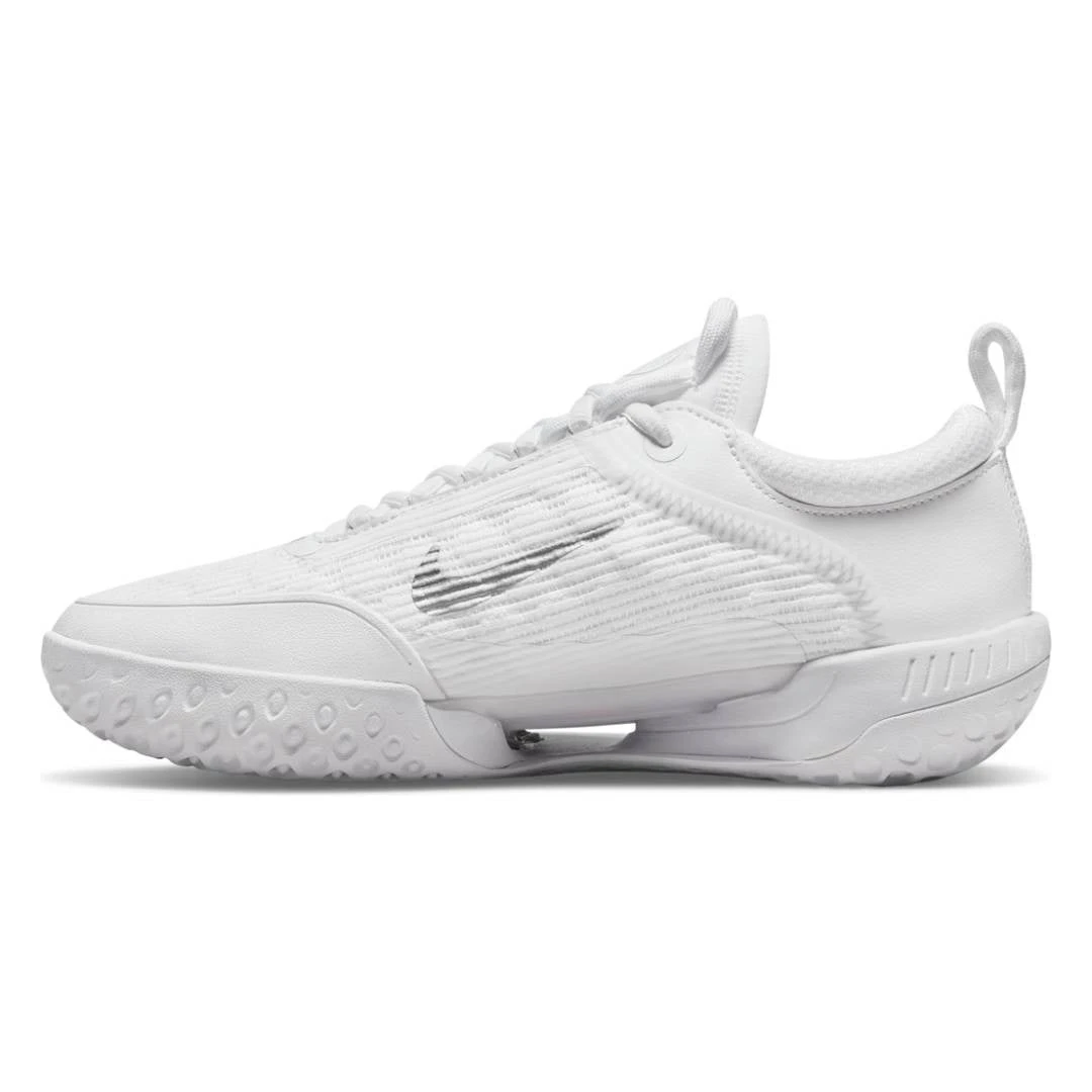 Nike Court Zoom NXT Women's Tennis Shoe (White/Metallic Silver) 2 Nike Court Zoom NXT Women's Tennis Shoe (White/Metallic Silver) - Image 2