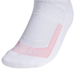 Adidas Women's Superlite UB21 Tabbed No-Show Socks (White) 6 Adidas Women's Superlite UB21 Tabbed No-Show Socks (White) -Racquet Guys Sports EW9787 HDW photo detail 2 white