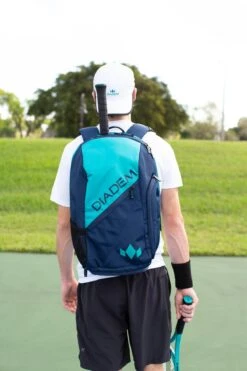 Diadem Elevate Tour Backpack Racquet Bag (Teal/Navy) -Racquet Guys Sports Elevate Backpack 2 1800x1800 5bbc3709 4d0d 4db9 8f00 cbd7030c88fe