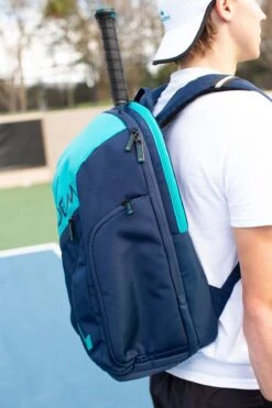 Diadem Elevate Tour Backpack Racquet Bag (Teal/Navy) -Racquet Guys Sports Elevate Backpack 3 1800x1800 f6083b44 50fa 439c a998 51d4cc1d2eca
