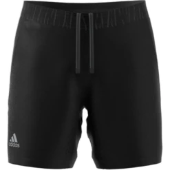 Adidas Men's Ergo Aeroready 7 Inch Shorts (Black) -Racquet Guys Sports FT6120 APP virtual front white