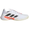 Adidas Barricade Tokyo Men's Tennis Shoe (White/Black/Solar Red)