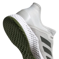 Adidas Adizero Club Junior Tennis Shoe (Grey/White/Green) 15 Adidas Adizero Club Junior Tennis Shoe (Grey/White/Green) -Racquet Guys Sports G26566 FTW photo detail 1 white