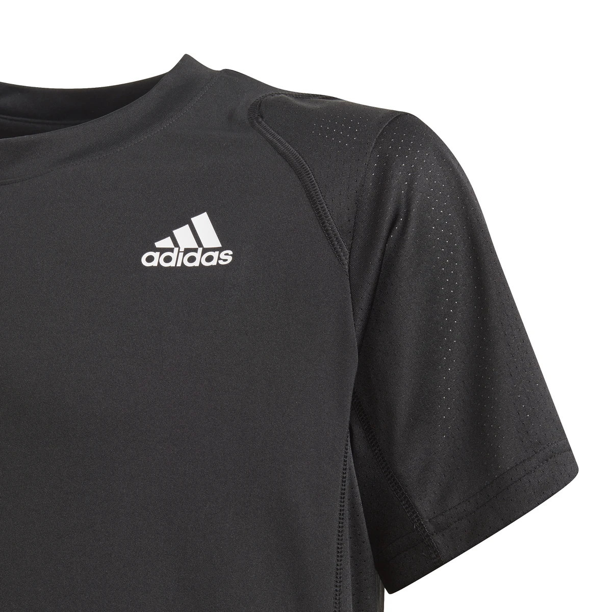 Adidas Boys Club 3 Stripes Top (Black/White) 3 Adidas Boys Club 3 Stripes Top (Black/White) - Image 3