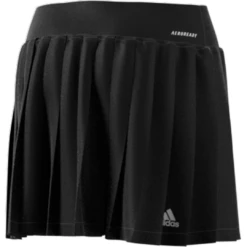 Adidas Women's Club Pleated Skirt (Black/White) -Racquet Guys Sports GL5468 APP virtual back white 4a511d0b cfd4 4297 9497 c6e2284bc0e1