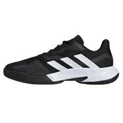 Adidas CourtJam Control Men's Tennis Shoe (Core Black/Cloud White) -Racquet Guys Sports GW2554 5