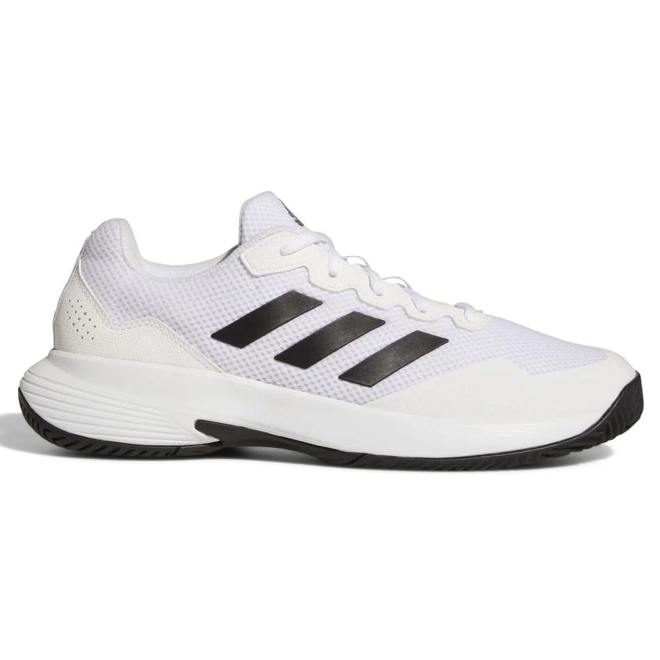 Adidas GameCourt 2 Men's Tennis Shoe (White/Black) 1 Adidas GameCourt 2 Men's Tennis Shoe (White/Black)