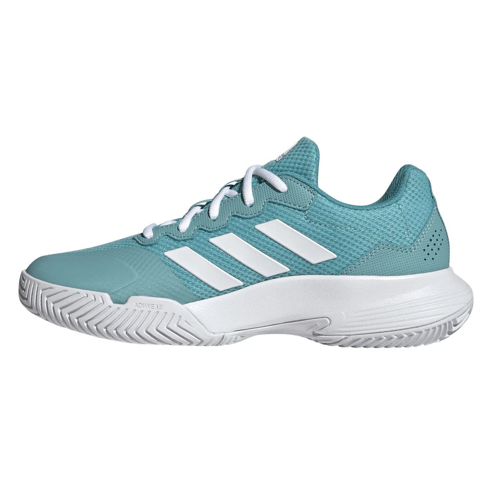 Adidas GameCourt 2 Women's Tennis Shoe (Mint Ton/Cloud White) 7 Adidas GameCourt 2 Women's Tennis Shoe (Mint Ton/Cloud White) - Image 7