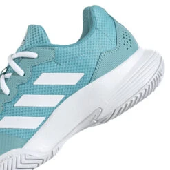 Adidas GameCourt 2 Women's Tennis Shoe (Mint Ton/Cloud White) 10 Adidas GameCourt 2 Women's Tennis Shoe (Mint Ton/Cloud White) -Racquet Guys Sports GW6262 9