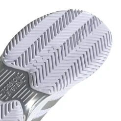Adidas CourtJam Control Women's Tennis Shoe (White/Silver) -Racquet Guys Sports GY1334 10 FOOTWEAR Photography DetailView3 white