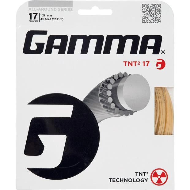 Gamma TNT2 17/1.27 Tennis String (Natural) 1 Gamma TNT2 17/1.27 Tennis String (Natural)