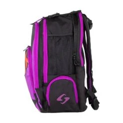 Gearbox Backpack - Court (Purple Accent With Red/Yellow Gradient) -Racquet Guys Sports GearboxCourtBackpack5