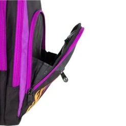 Gearbox Backpack - Court (Purple Accent With Red/Yellow Gradient) -Racquet Guys Sports GearboxCourtBackpack6