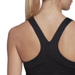 Adidas Women's Paris Heat.Rdy Tennis Y-Tank Dress (Black/Pullim) -Racquet Guys Sports HA7628 11 APPAREL OnModel DetailView3 white