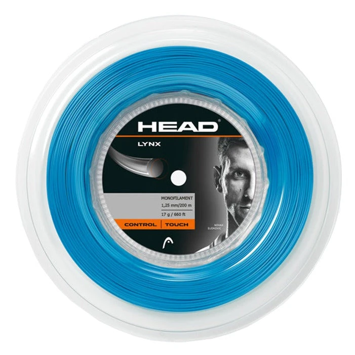 Head Lynx 17/1.25 Tennis String Reel (Blue) 1 Head Lynx 17/1.25 Tennis String Reel (Blue)