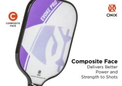 ONIX Evoke Pro Composite (Purple) -Racquet Guys Sports HKZ1131 PUR Composite