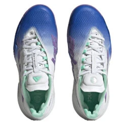 Adidas Barricade Women's Tennis Shoe (Blue/Purple) 11 Adidas Barricade Women's Tennis Shoe (Blue/Purple) -Racquet Guys Sports HP7417 3 FOOTWEAR Photography TopPortraitView transparent