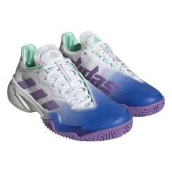 Adidas Barricade Women's Tennis Shoe (Blue/Purple) 9 Adidas Barricade Women's Tennis Shoe (Blue/Purple) -Racquet Guys Sports HP7417 6 FOOTWEAR Photography FrontLateralTopView transparent