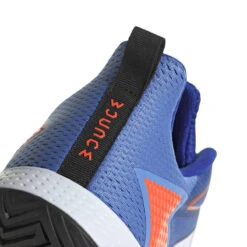 Adidas Defiant Speed Men's Tennis Shoe (Blue/White) 18 Adidas Defiant Speed Men's Tennis Shoe (Blue/White) -Racquet Guys Sports HQ8455 8 FOOTWEAR Photography DetailView1 transparent