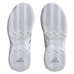 Adidas GameCourt 2 Women's Tennis Shoe (White) -Racquet Guys Sports HQ8476 4 FOOTWEAR Photography BottomView transparent