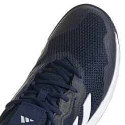Adidas CourtJam Control Men's Tennis Shoe (Navy/White) 14 Adidas CourtJam Control Men's Tennis Shoe (Navy/White) -Racquet Guys Sports HQ8808 9 FOOTWEAR Photography DetailView2 transparent