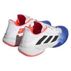 Adidas Barricade Men's Tennis Shoe (Blue/Black) -Racquet Guys Sports HQ8917 7 FOOTWEAR Photography BackLateralTopView transparent