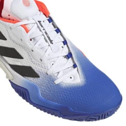 Adidas Barricade Men's Tennis Shoe (Blue/Black) -Racquet Guys Sports HQ8917 8 FOOTWEAR Photography DetailView1 transparent