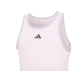 Adidas Girl's Club Tank Top (Pink) -Racquet Guys Sports HS0567 4 APPAREL Photography DetailView1 transparent