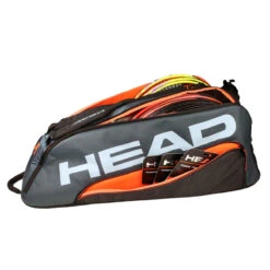 Head Tour Team Supercombi 9 Pack Racquet Bag (Black/Grey) -Racquet Guys Sports IMG 2936