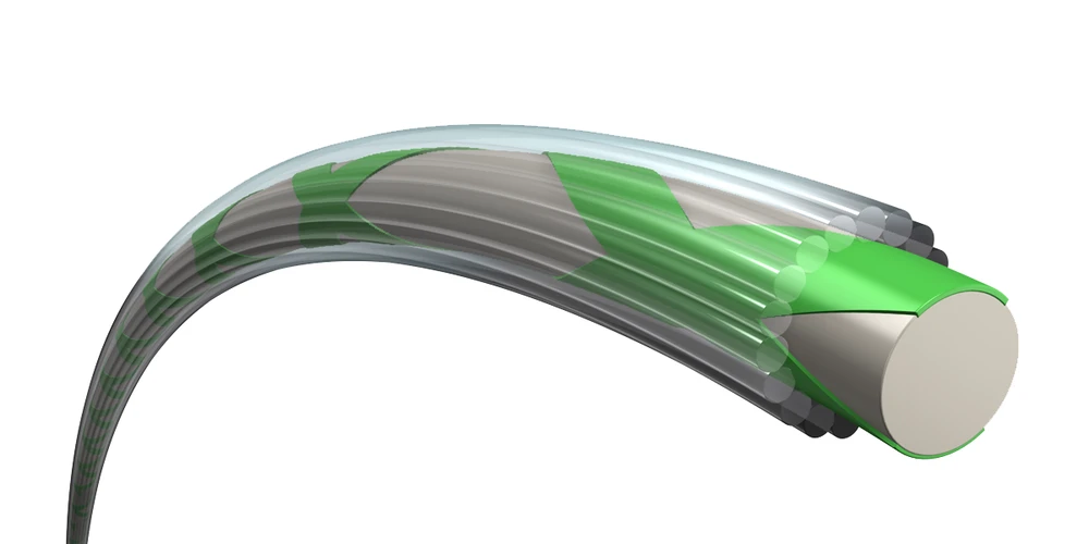 Prince Lightning Pro 16/1.30 Tennis String (Silver) 2 Prince Lightning Pro 16/1.30 Tennis String (Silver) - Image 2