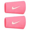 Nike Tennis Premier Doublewide Wristband (Pink Gaze/White)