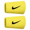 Nike Tennis Premier Doublewide Wristband (Yellow Strike/Black)
