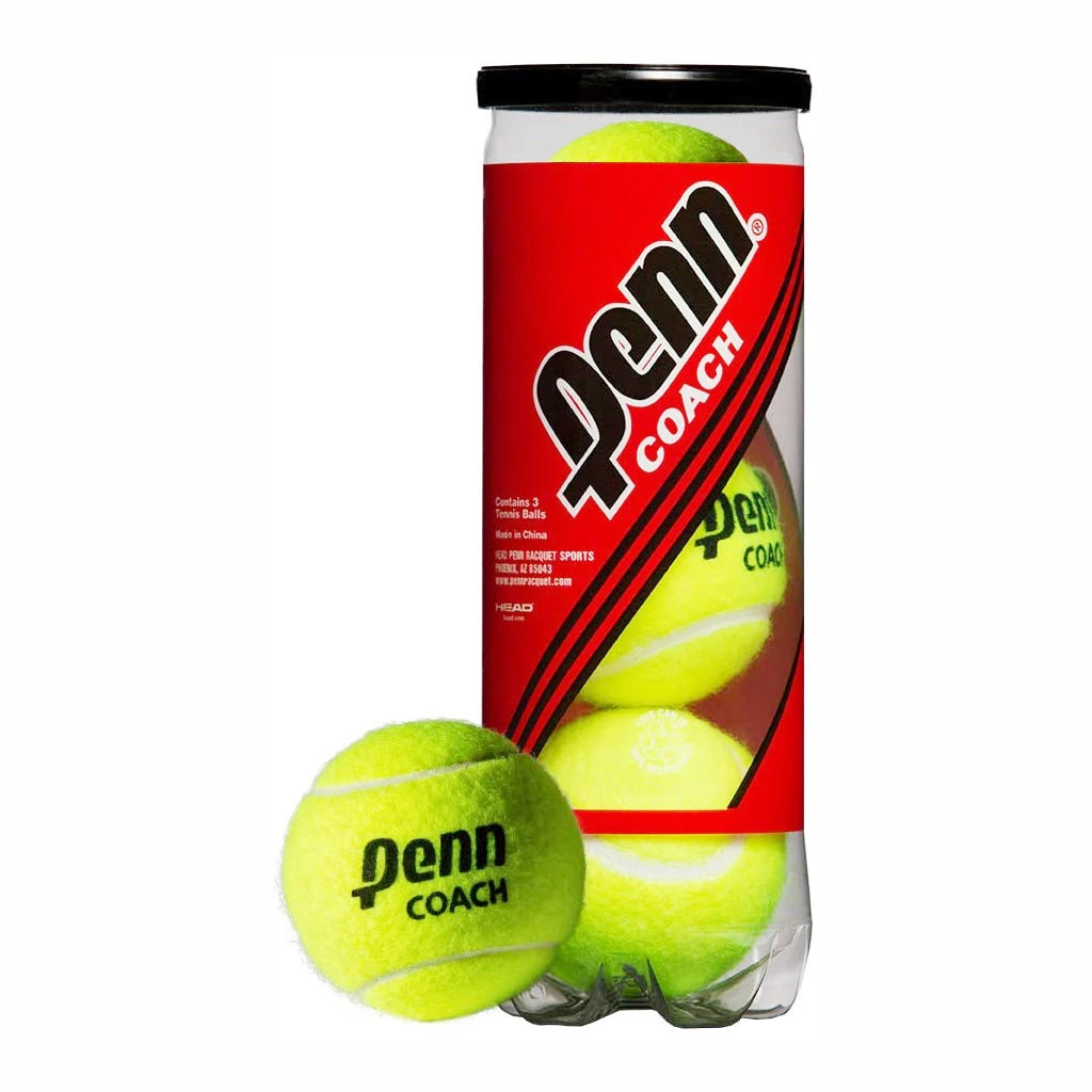 Penn Coach Teaching Tennis Balls - 12 Can Case 2 Penn Coach Teaching Tennis Balls - 12 Can Case - Image 2