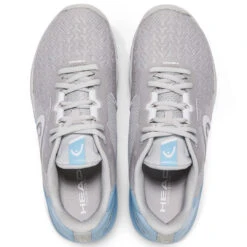 Head Revolt Pro 3.5 Women's Tennis Shoe (Grey/Light Blue) -Racquet Guys Sports Presentation 274121 Revolt Pro 3 5 Women GRLB Gray LightBlue 5