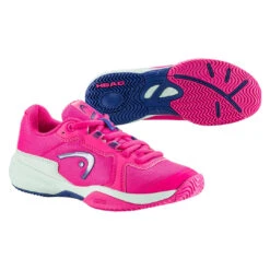 Head Sprint 3.5 Junior Tennis Shoe (Pink/Aqua) -Racquet Guys Sports Presentation 275122 Sprint 3.5 Junior PIAQ 3