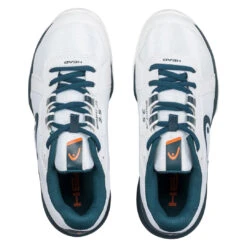 Head Sprint 3.5 Junior Tennis Shoe (White/Orange) -Racquet Guys Sports Presentation 275132 Sprint 3.5 Junior WHOR 5