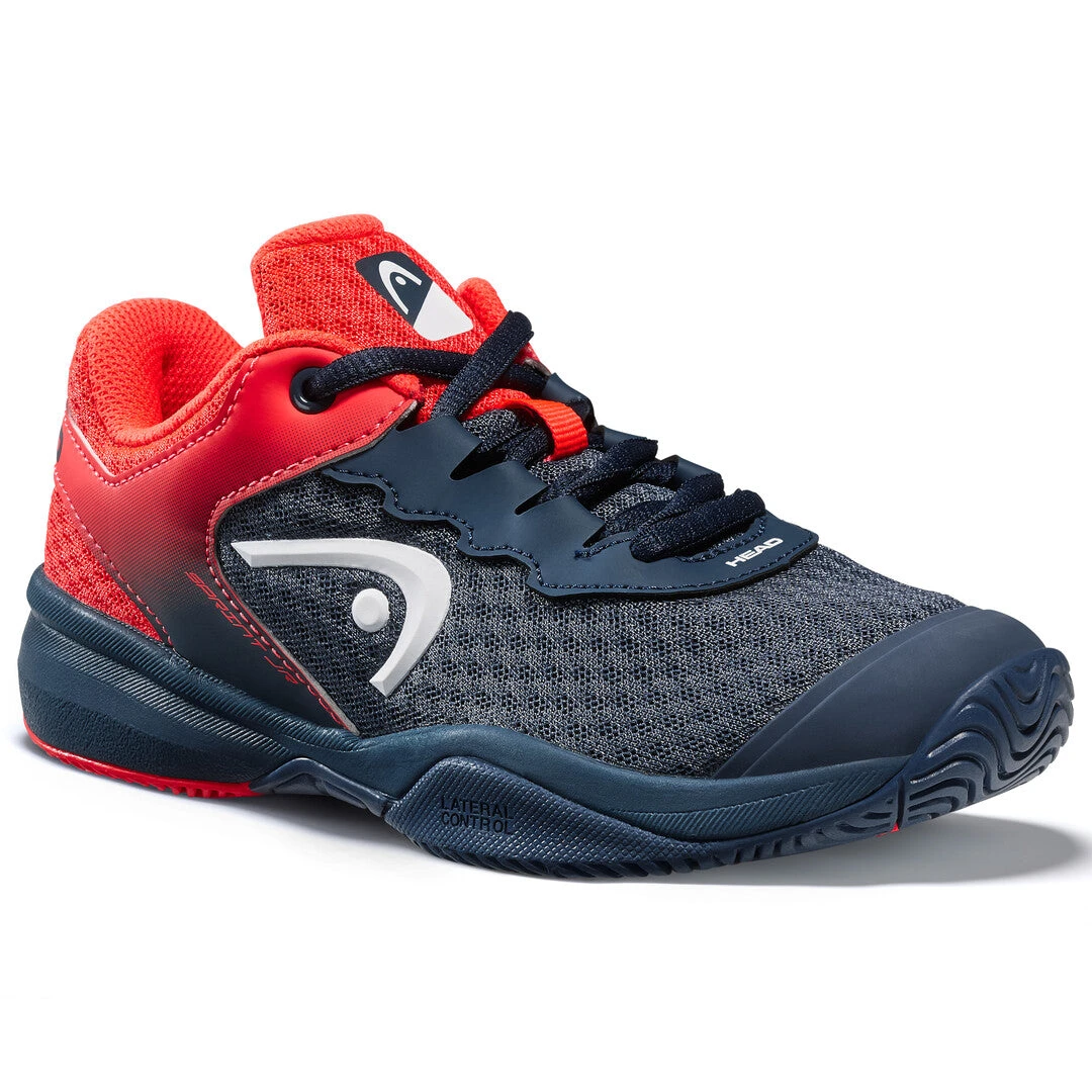 Head Sprint 3.0 Junior Tennis Shoe (Midnight Navy/Neon Red) 1 Head Sprint 3.0 Junior Tennis Shoe (Midnight Navy/Neon Red)