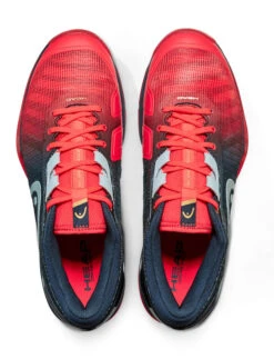 Head Sprint Pro 3.0 Men's Indoor Court Shoe (Red/Navy) 8 Head Sprint Pro 3.0 Men's Indoor Court Shoe (Red/Navy) -Racquet Guys Sports Presentation SprintPro3.0IndoorNRMNNeonRedMidnightNavy5