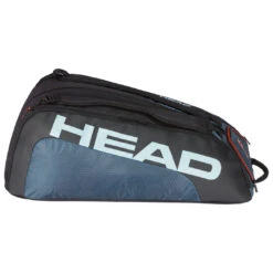 Head Tour Team Monstercombi 12 Pack Racquet Bag (Black/Grey) -Racquet Guys Sports Presentation TourTeam12RMonstercombiblack grey3