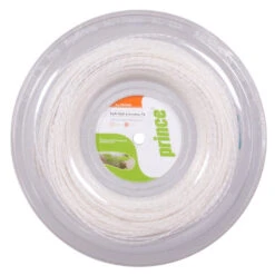 Prince Synthetic Gut 17/1.25 Duraflex Tennis String Reel (White)