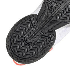 Adidas Ubersonic 4 Junior Tennis Shoe (White/Black/Solar Red) -Racquet Guys Sports S23742 FTW photo detail 2 white