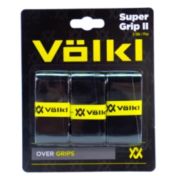 Volkl Super Grip II Overgrip 3 Pack (Black)